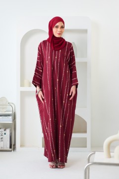 KAFTAN MARISSA (KMS07) - MAROON