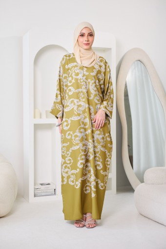 KAFTAN MALAEKA - MUSTARD YELLOW