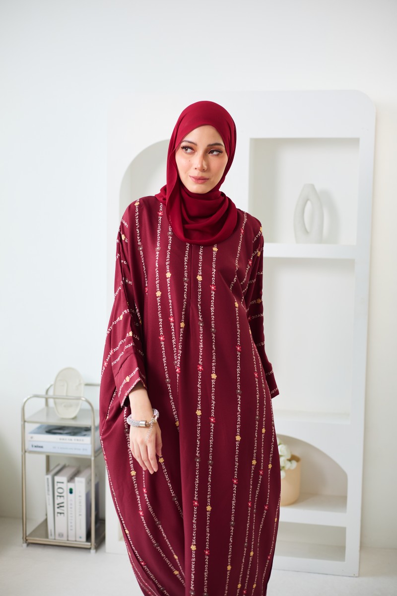 KAFTAN MARISSA (KMS07) - MAROON