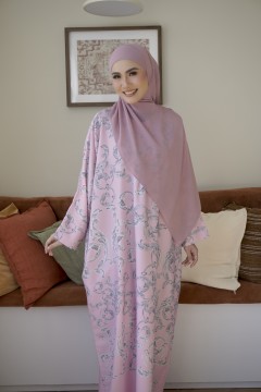 KAFTAN NAURAH - FLOWER PINK