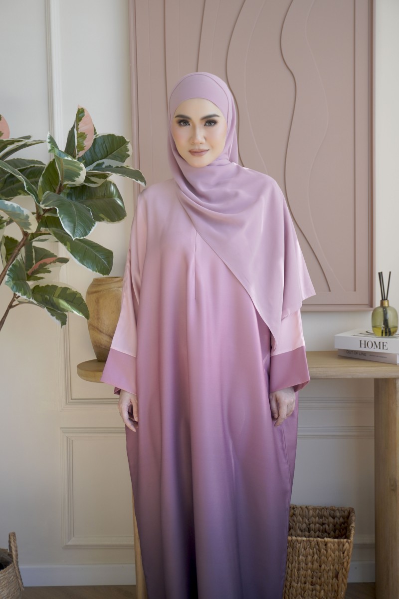 KAFTAN NAURAH - OMBRE PINK