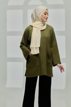 Blouse Thalita In Olive Green