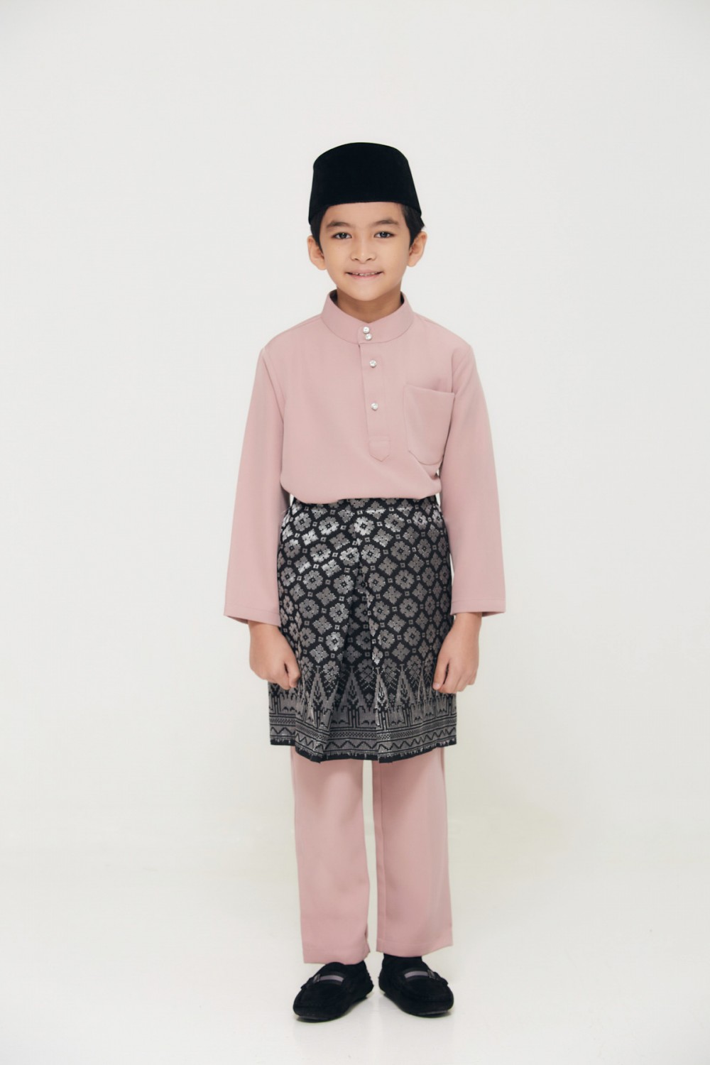 Baju Melayu Juma Kids In Mauve