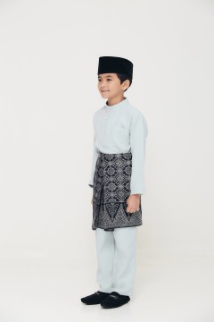 Baju Melayu Juma Kids In Baby Blue