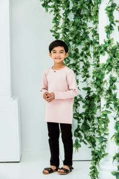 Kurta Fahd Kids In Soft Pink